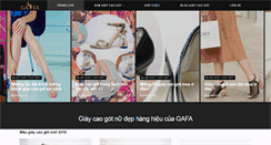 Desktop Screenshot of giaycaogotdep.com